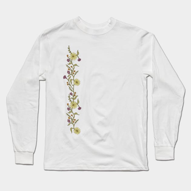 Pretty Flowers 4 Long Sleeve T-Shirt by StephReyns